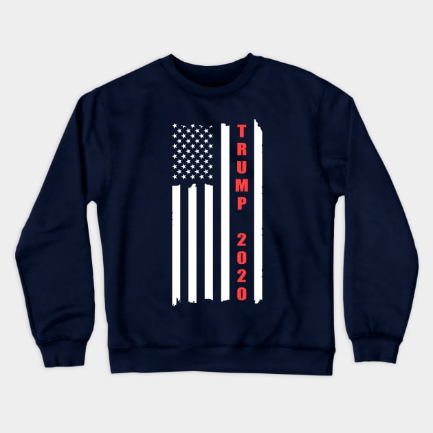 Trump 2020 Crewneck Sweatshirt by Etopix